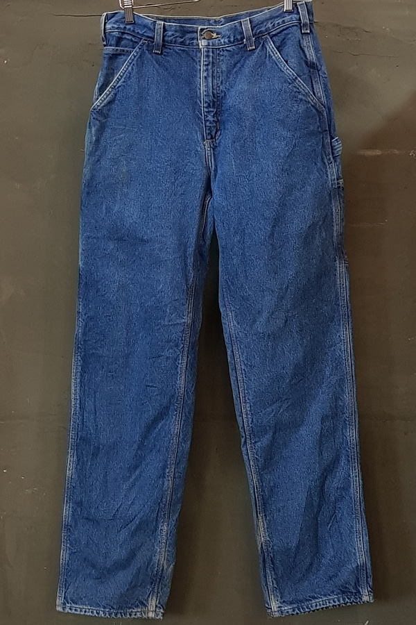 80&#039;s Carhartt - Work Carpenter - Flannel Lined - Made in U.S.A. (32)